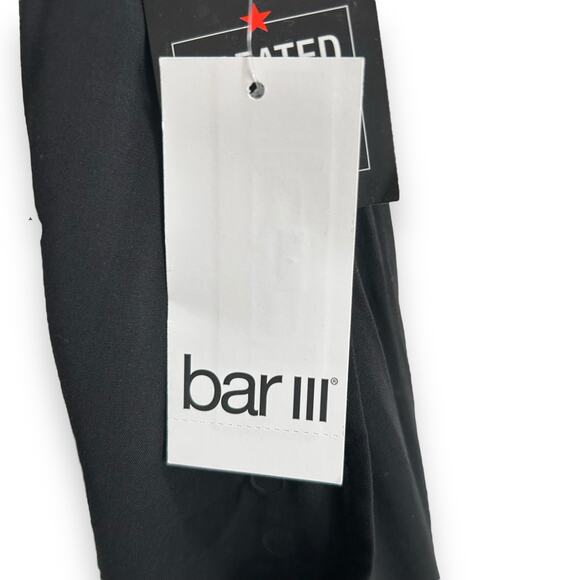 NWT BAR III Black Tell Me About It Stud Swimsuit Cover Up Romper Large Punk Emo - Picture 12 of 13